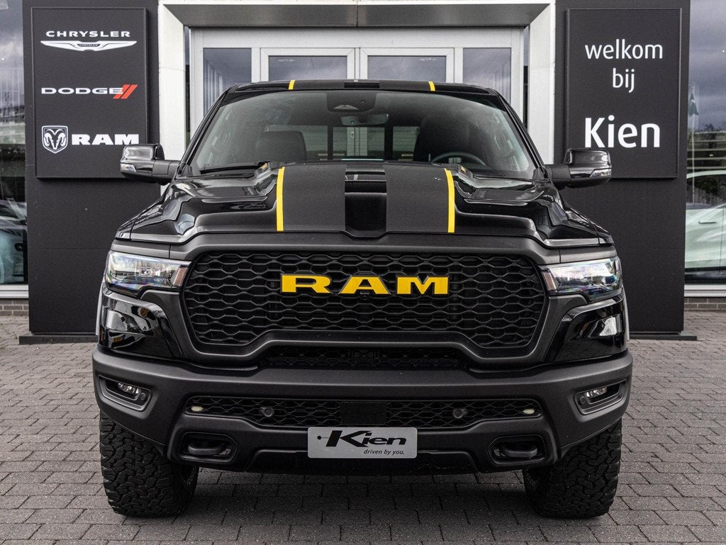 Dodge Ram 1500 3.0 Hurricane Crew Cab Rebel Night | Pano | L, Automaat, Stof, Zwart, Bedrijf