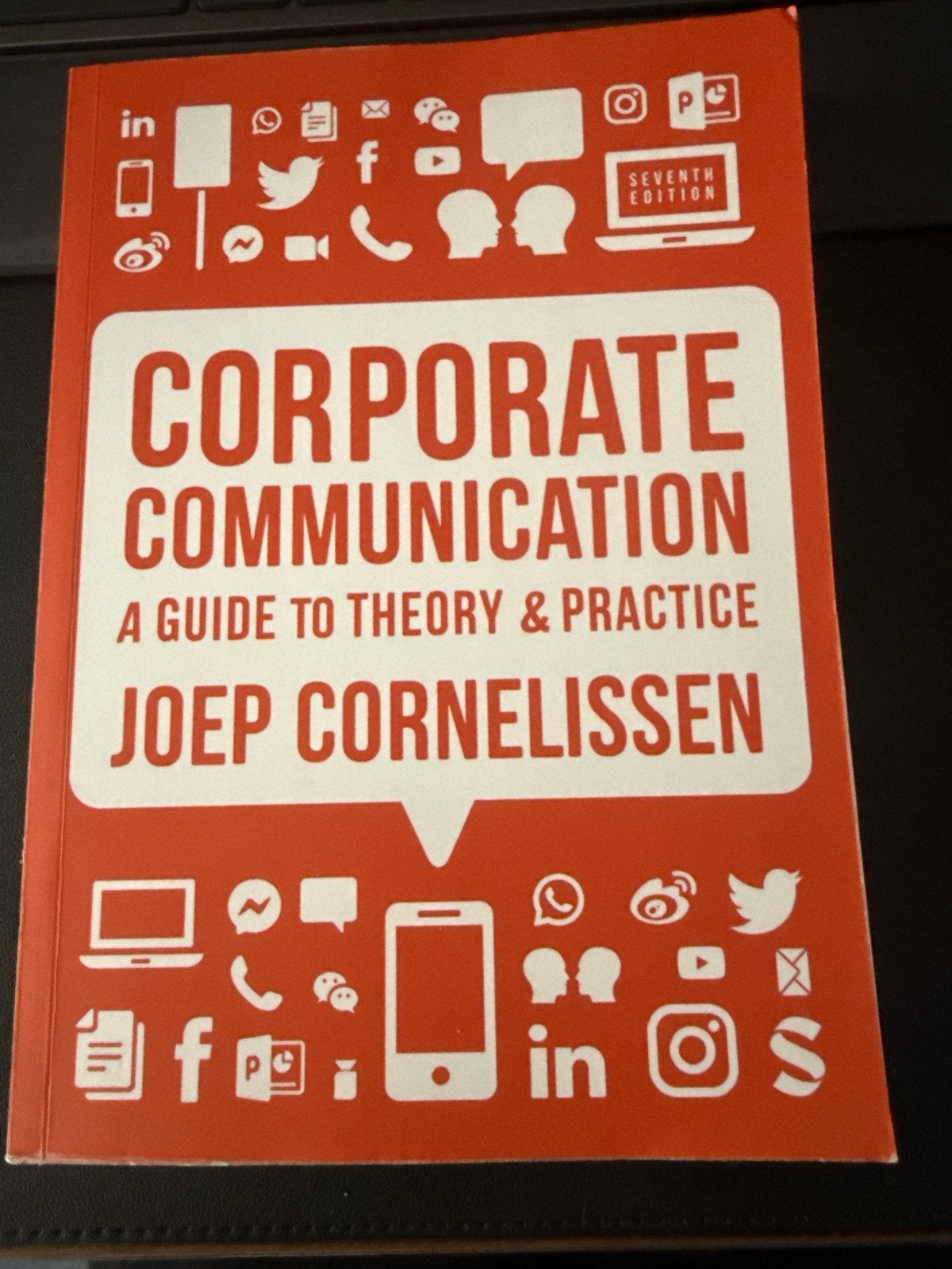 Corporate Communication 7e editie, Ophalen of Verzenden, Gamma, Zo goed als nieuw, HBO
