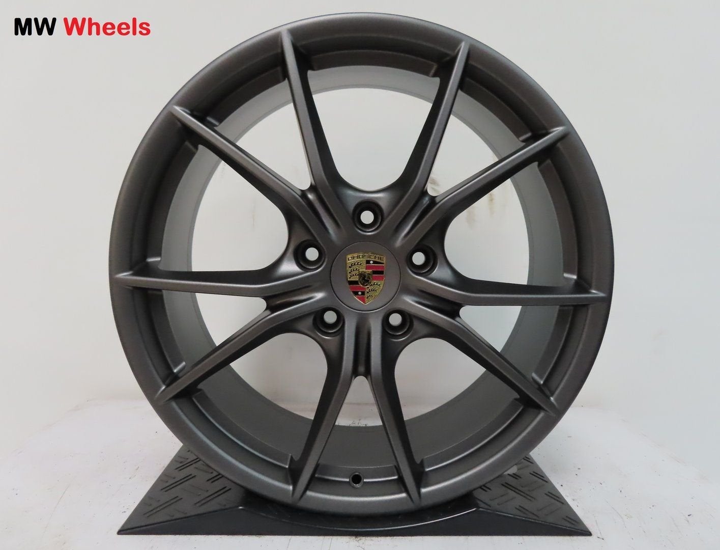 Originele Porsche Boxster Cayman 20 inch velgen 982 718 grey, Gebruikt, Velg(en), -, -