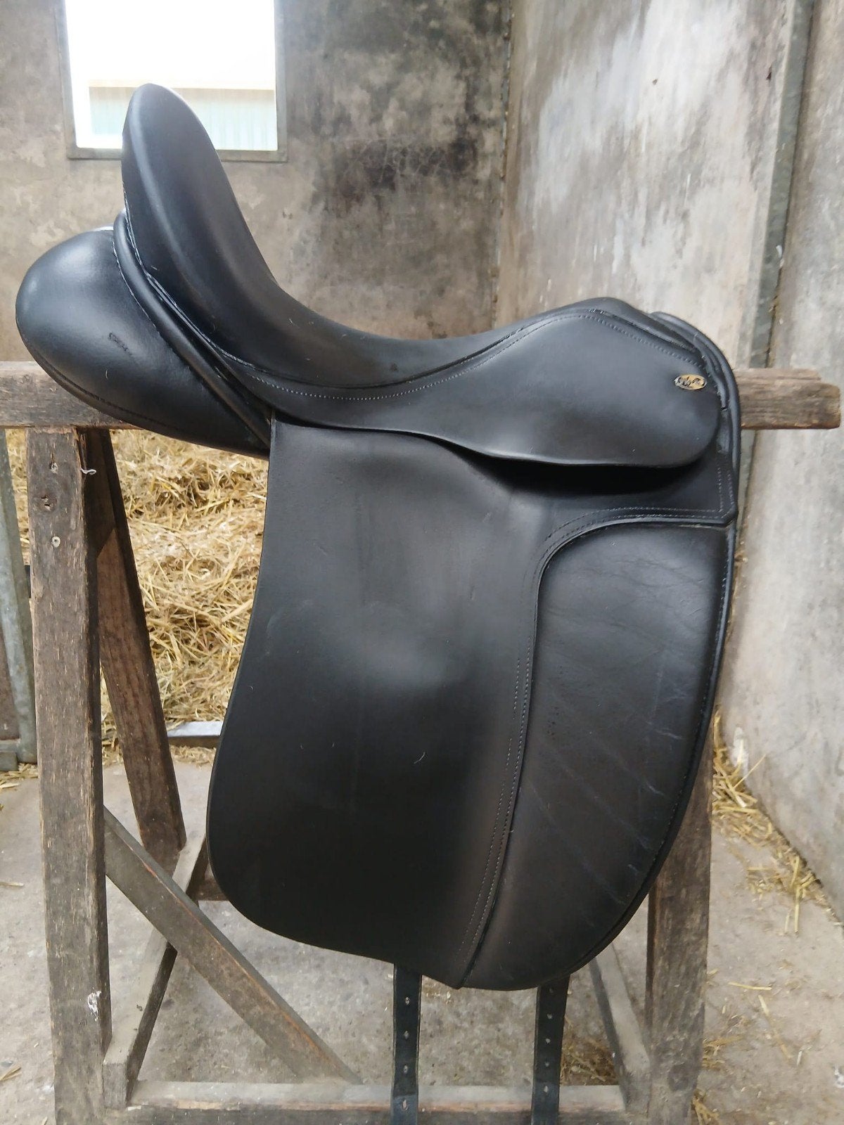 Fryso legacy dressuurzadel. 17,5 inch, Ophalen, Zo goed als nieuw, Dressuur