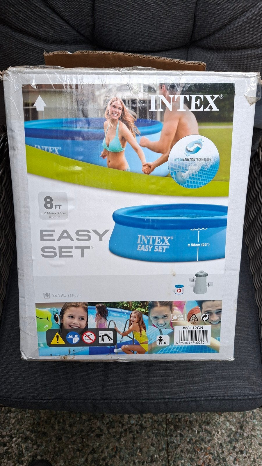Intex zwembad, onderdelen., Tuin en Terras, Zwembaden, Ophalen, Minder dan 80 cm, Rond, 300 cm of meer