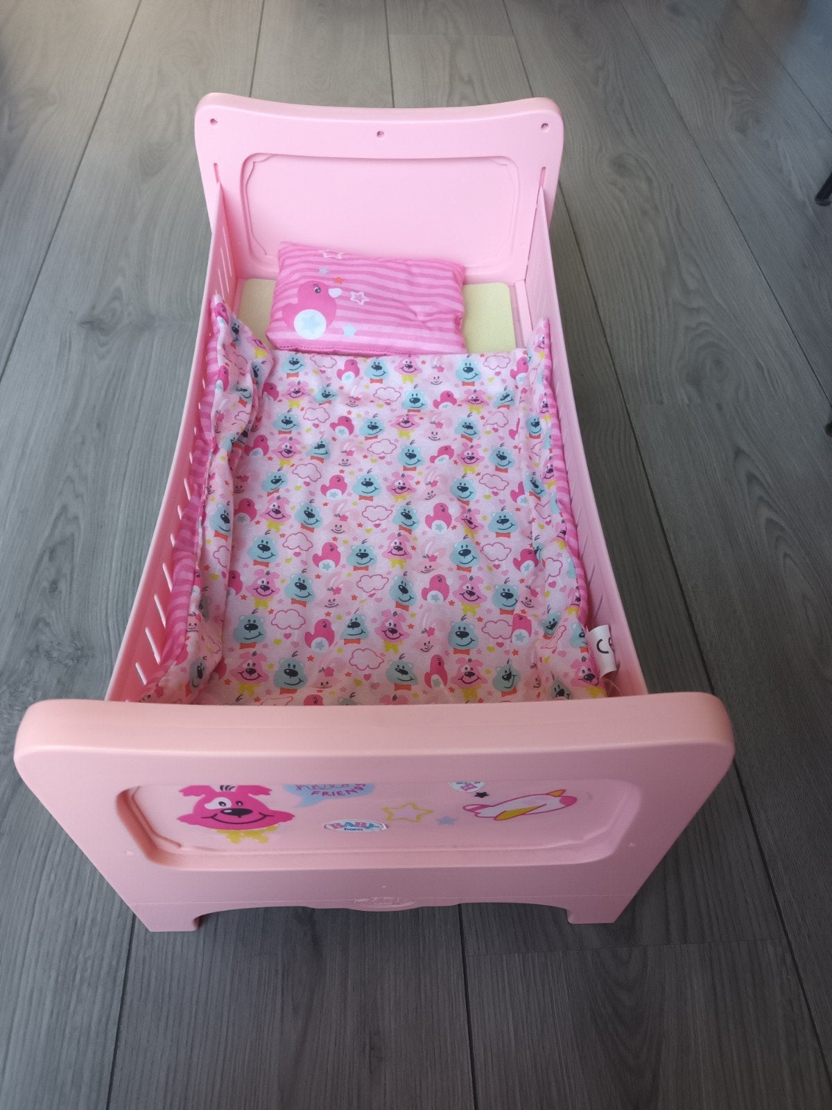 Baby Born wiegje met dekentje en kussen, Ophalen, Gebruikt, Babypop