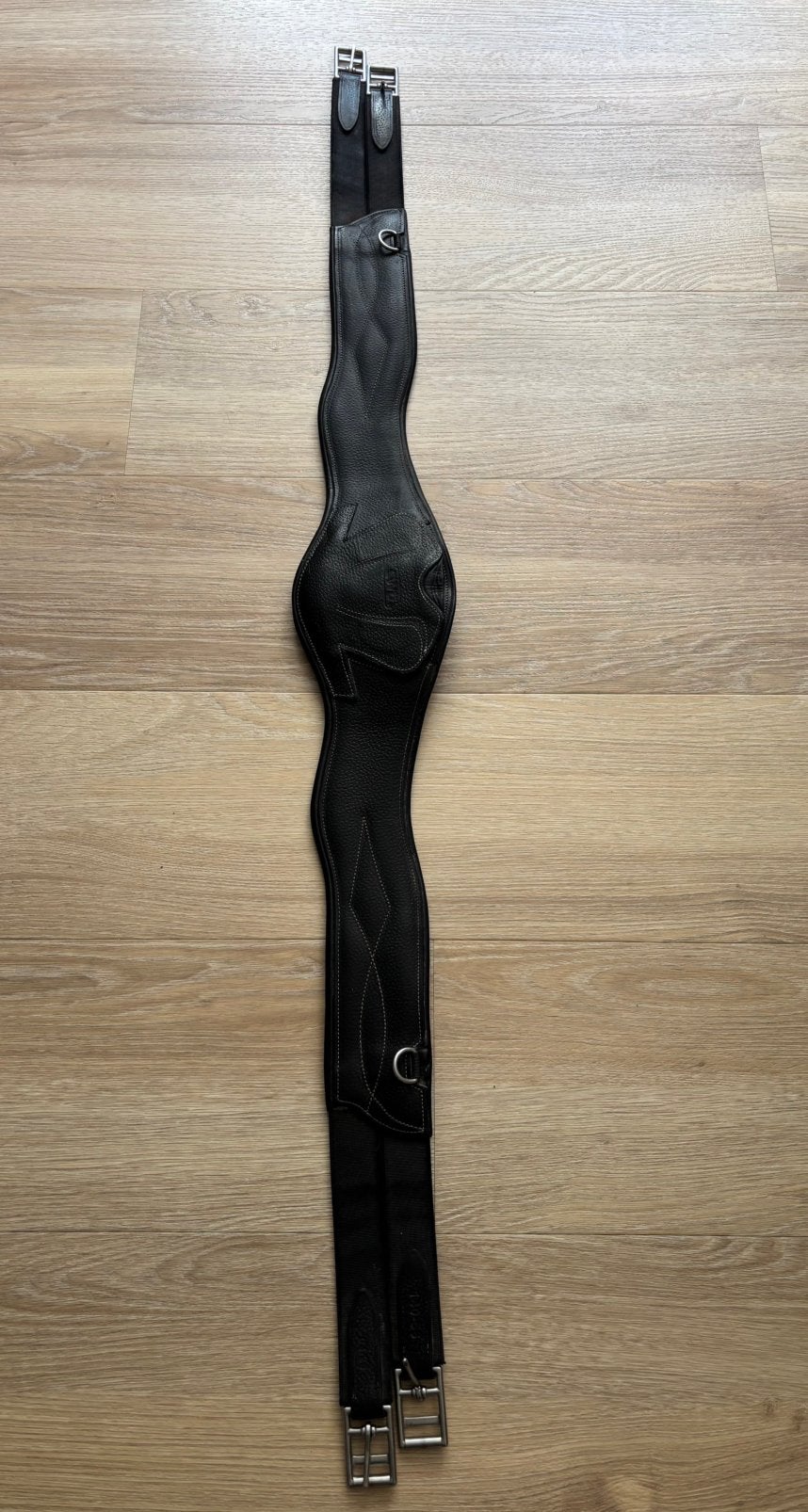 CWD anatomische singel 140 cm zwart, Dieren en Toebehoren, Gebruikt, Springen, Ophalen of Verzenden, Zwart