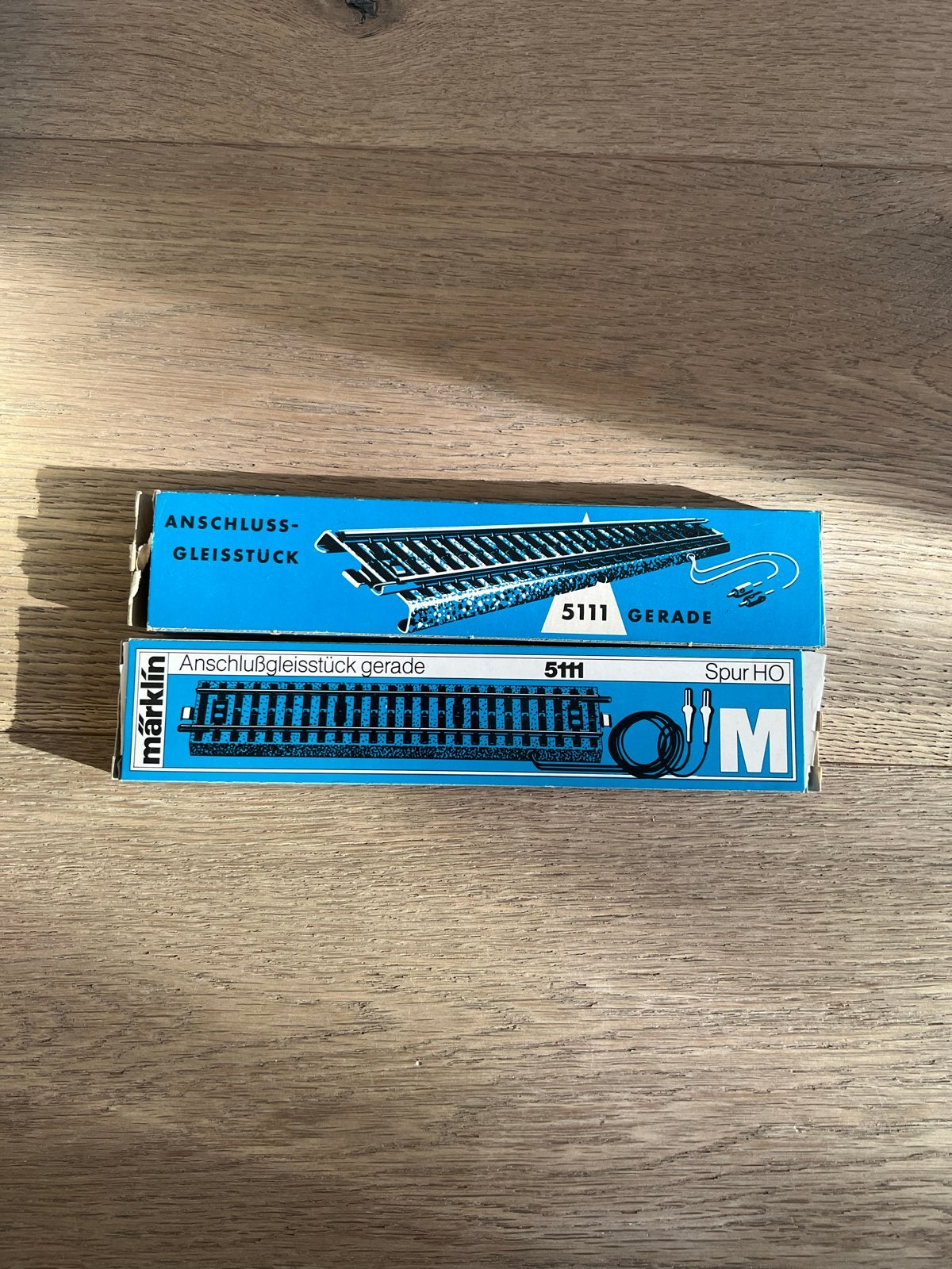 Märklin 5111 Aansluitrail Recht Spoor HO, Hobby en Vrije tijd, Modeltreinen | H0, Ophalen, Wisselstroom, Gebruikt, Rails