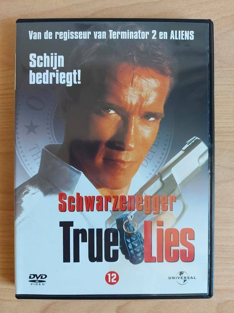 True Lies - 1994 Arnold Schwarzenegger van James Cameron, Alle leeftijden, Ophalen of Verzenden, Zo goed als nieuw