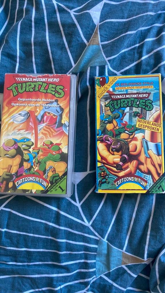 Tmnt videobanden, Alle leeftijden, Ophalen of Verzenden, Zo goed als nieuw, Overige typen
