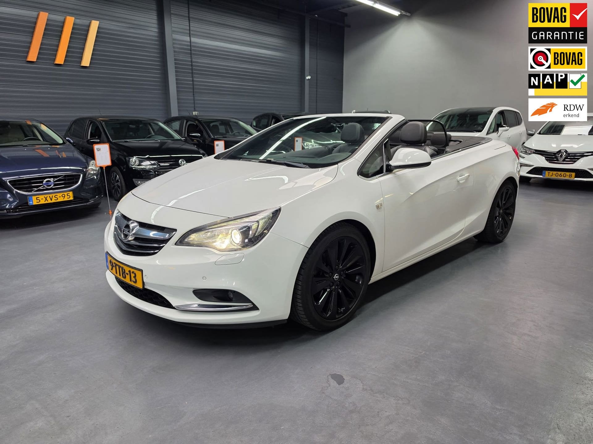 Opel Cascada 1.4 Turbo ecoFLEX Cosmo LEDER LED STEL VERWARMI, Voorwielaandrijving, Euro 5, 4 cilinders, Cabriolet
