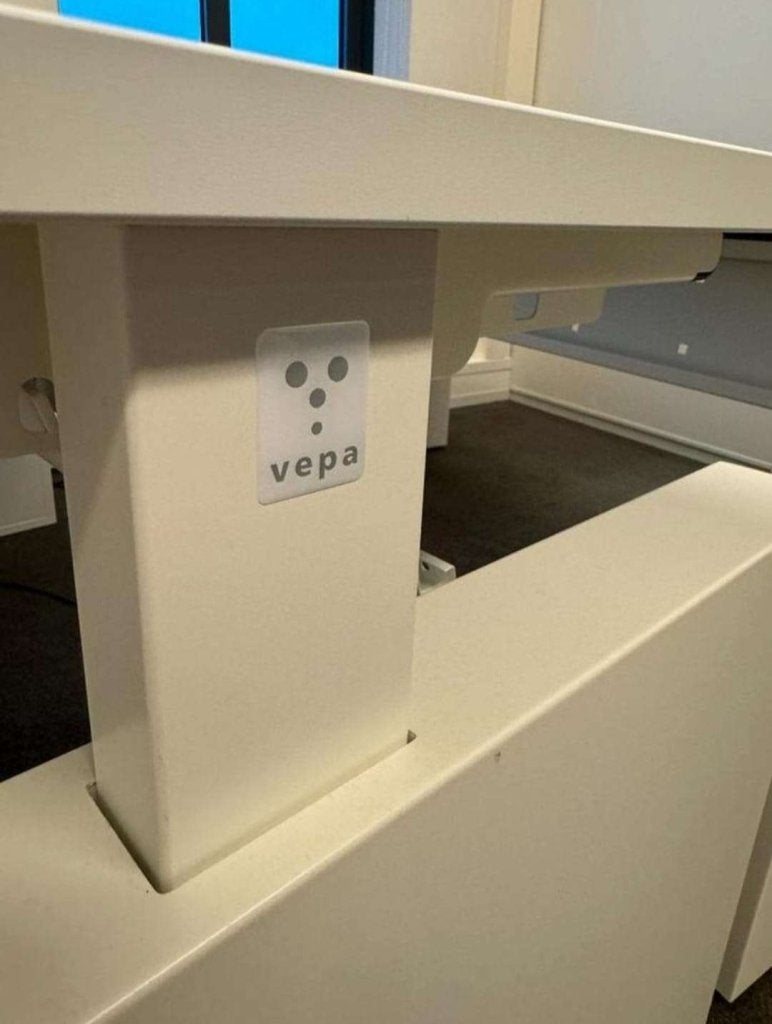 Vepa RW slinger bureaus met wang (30x), 160 cm, Postbus 95 – 7900 AB Hoogeveen, In hoogte verstelbaar, Ophalen of Verzenden