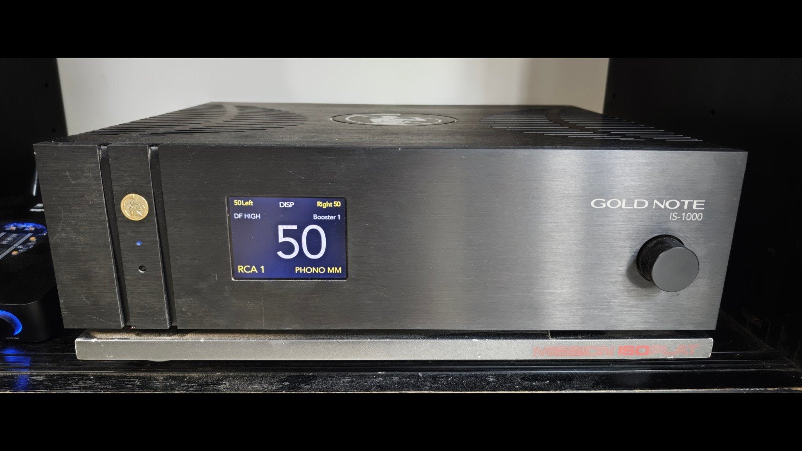 Gold Note IS-1000 met MM/MC phono - Zo goed als nieuw, Overige merken, Ophalen of Verzenden, Zo goed als nieuw, 120 watt of meer