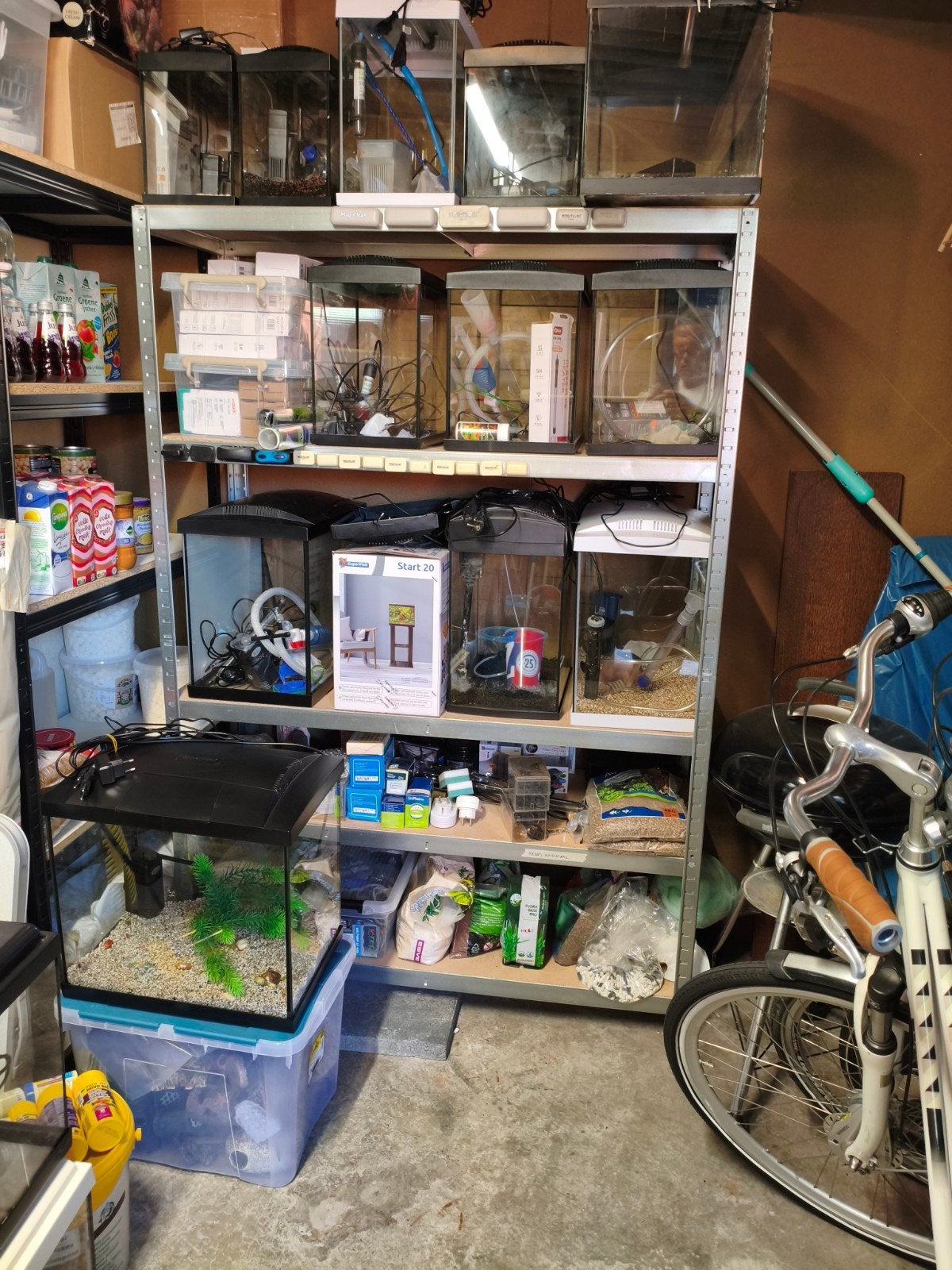 Diverse nette complete aquaria te koop!, Dieren en Toebehoren, Vissen | Aquaria en Toebehoren, Zo goed als nieuw, Leeg aquarium