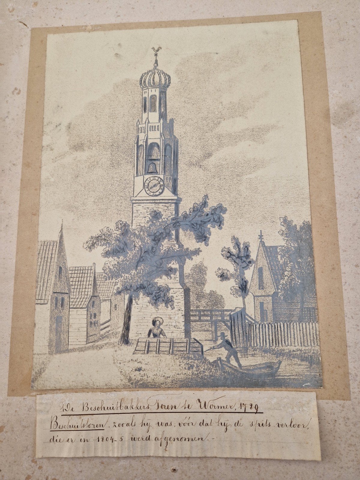 beschuittoren wormer 1789, Ophalen of Verzenden, Voor 1940