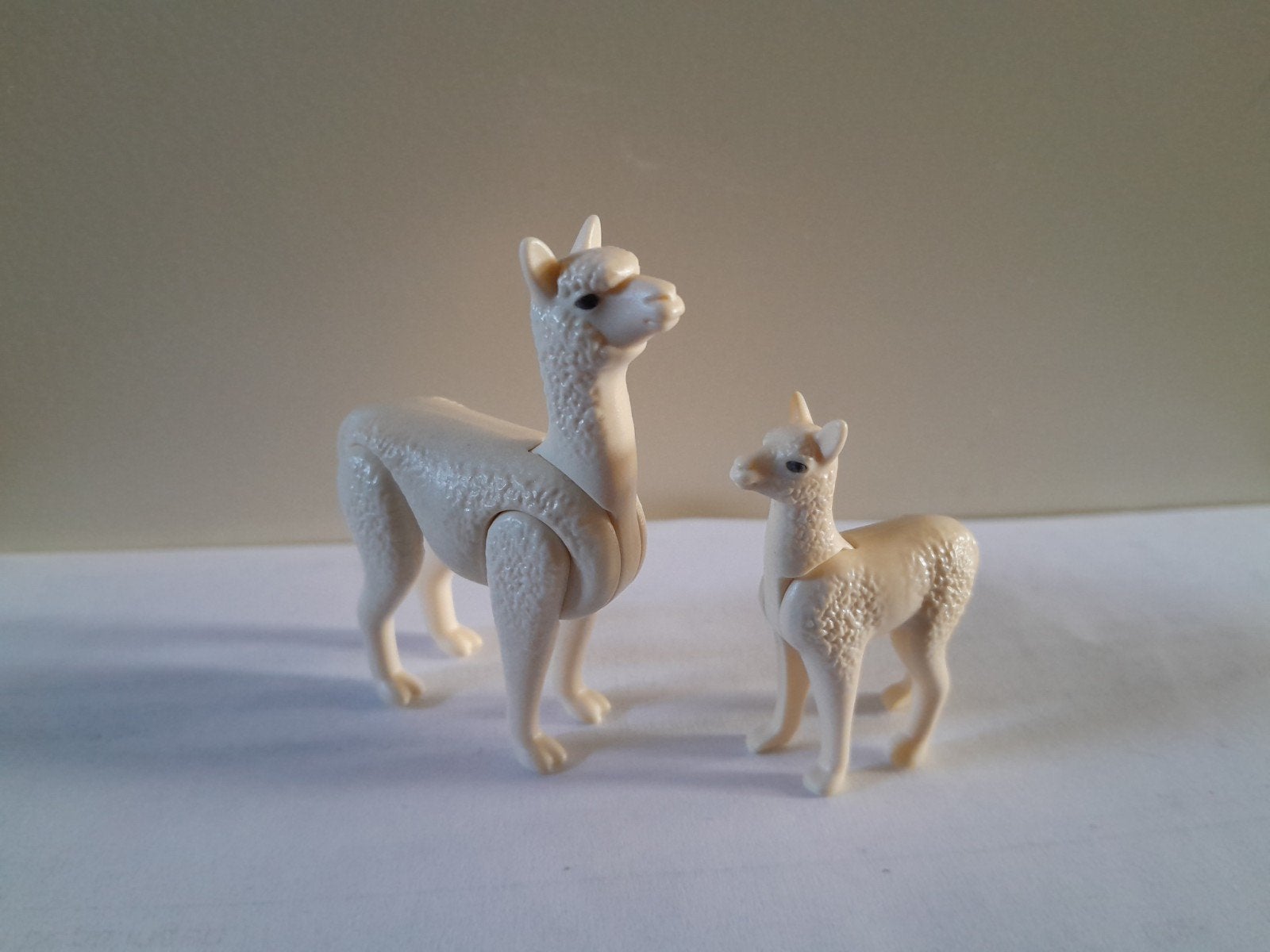 Playmobil 6647 alpaca met baby, Ophalen of Verzenden, Zo goed als nieuw, Complete set