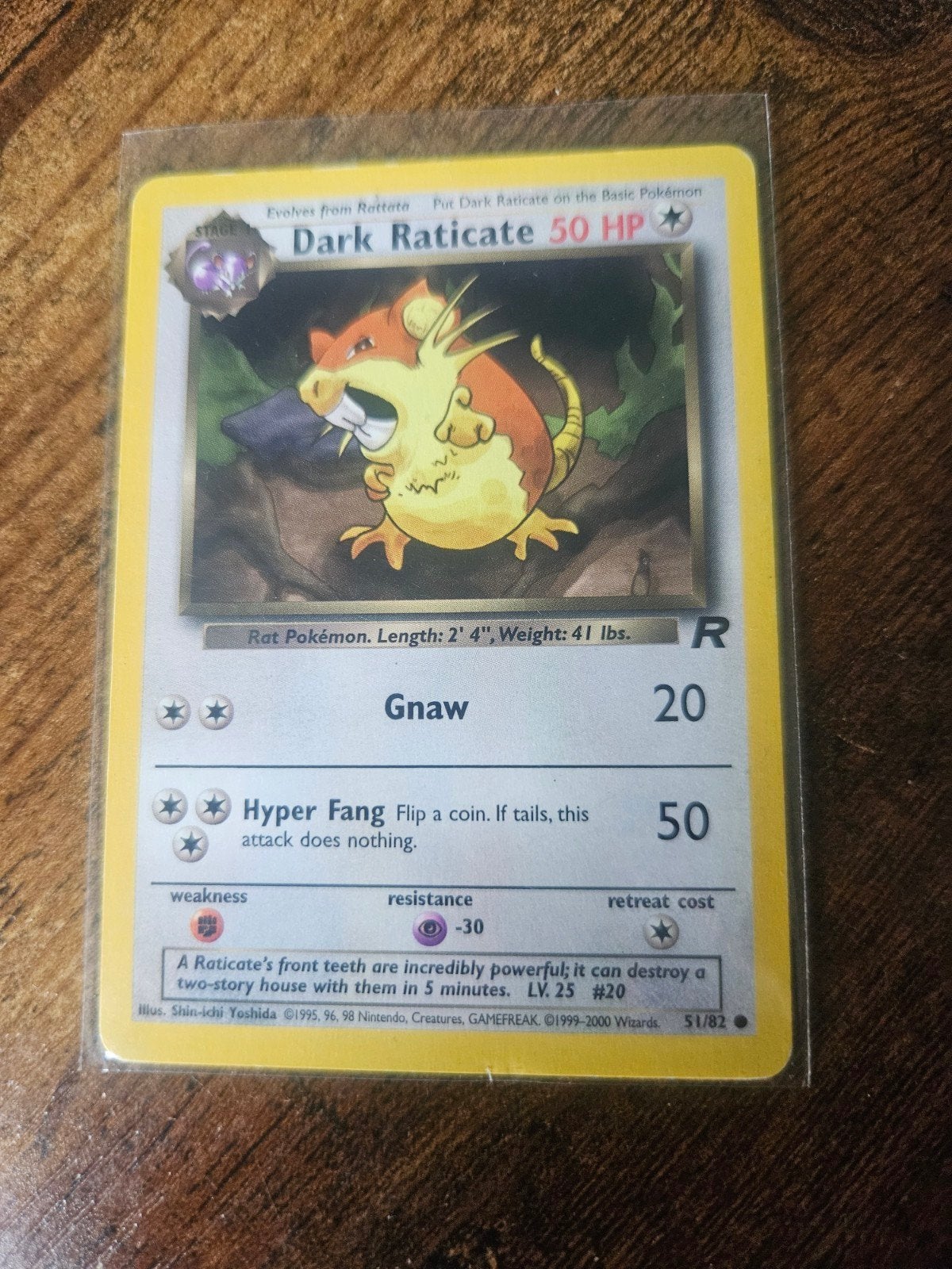 Dark Raticate Pokémon kaart (1e editie, Team Rocket), Hobby en Vrije tijd, Verzamelkaartspellen | Pokémon, Ophalen of Verzenden
