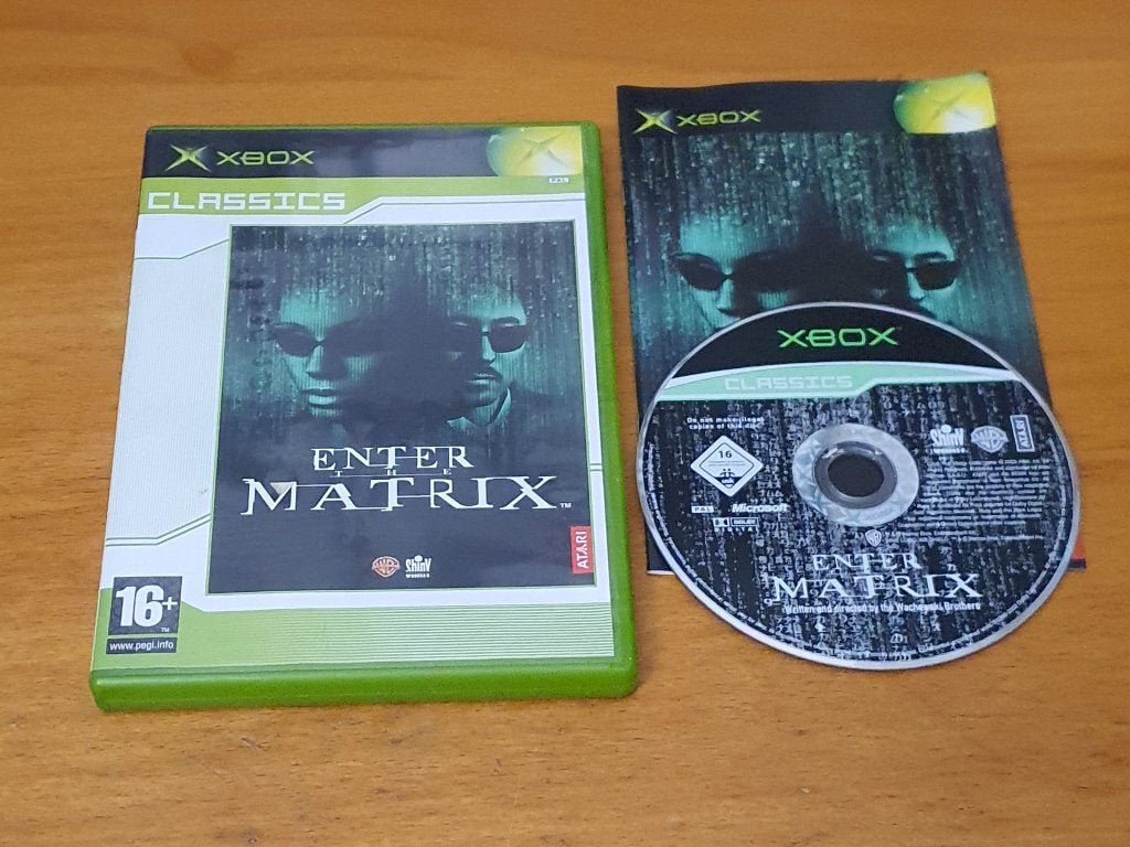 XBOX | Enter the Matrix, Spelcomputers en Games, Games | Xbox Original, Avontuur en Actie, Gebruikt, Vanaf 18 jaar, 1 speler