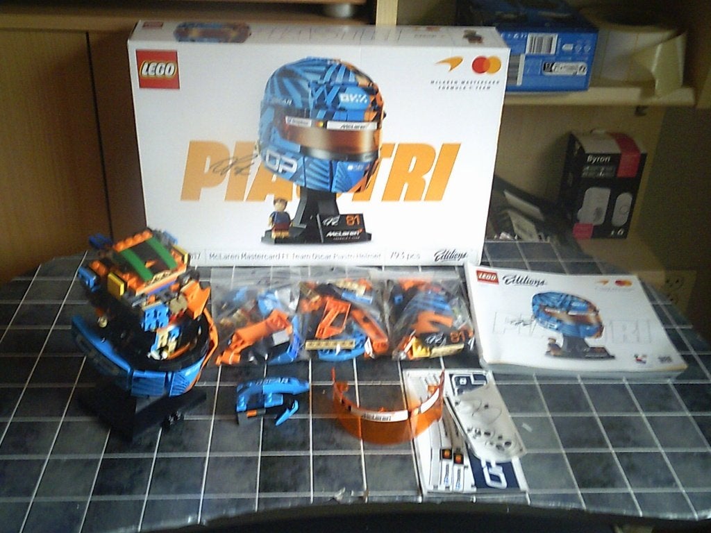 te koop lego formule 1 helm piastri, Ophalen of Verzenden, Nieuw, Formule 1