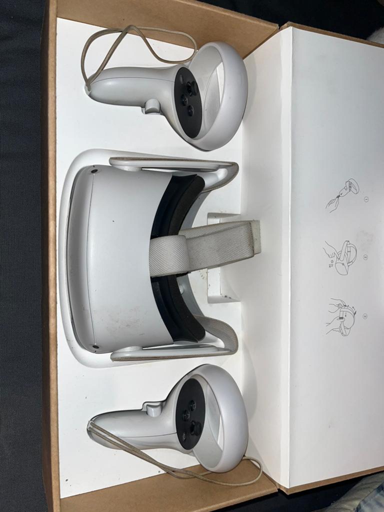 Oculus quest 2, Spelcomputers en Games, Ophalen, Gebruikt, VR-bril, Overige platformen
