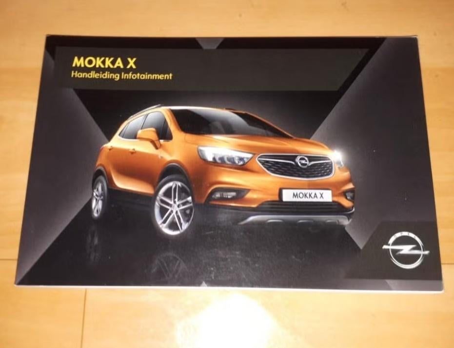 Mokka infotainment Navi 900 Intellilink instructieboekje., Verzenden