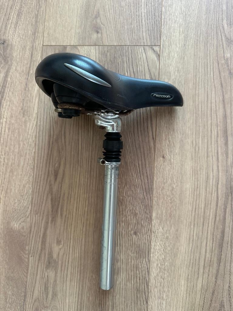 Strengtex freedom fiets zadel, Fietsen en Brommers, Fietsonderdelen, Ophalen, Gebruikt, Zadel