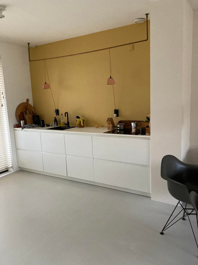 Koperen stang (plafond), Ophalen, Gebruikt