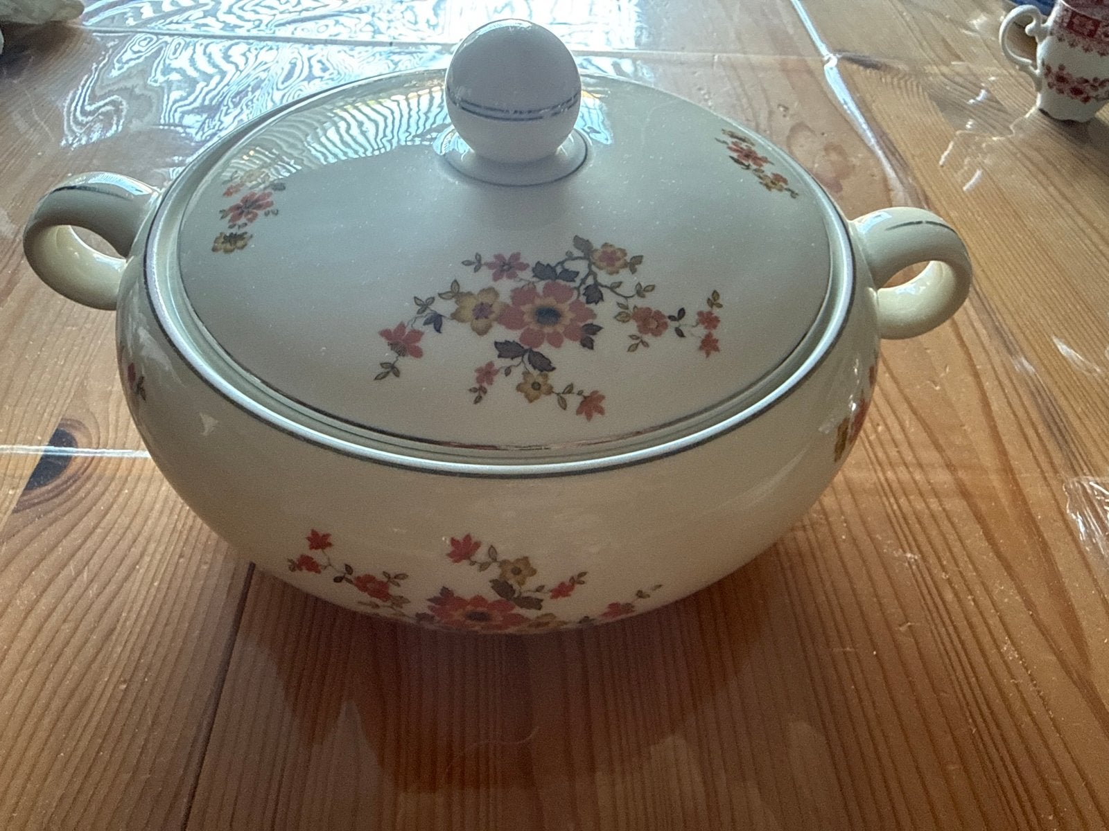 Antieke schaal TK Thun bohemia Czechoslovakia, Ophalen