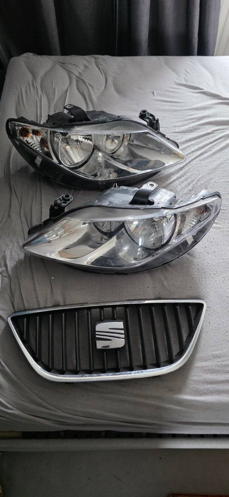 Koplampen en grille voor Seat ibiza 6j, Auto-onderdelen, Ophalen, Gebruikt, Seat
