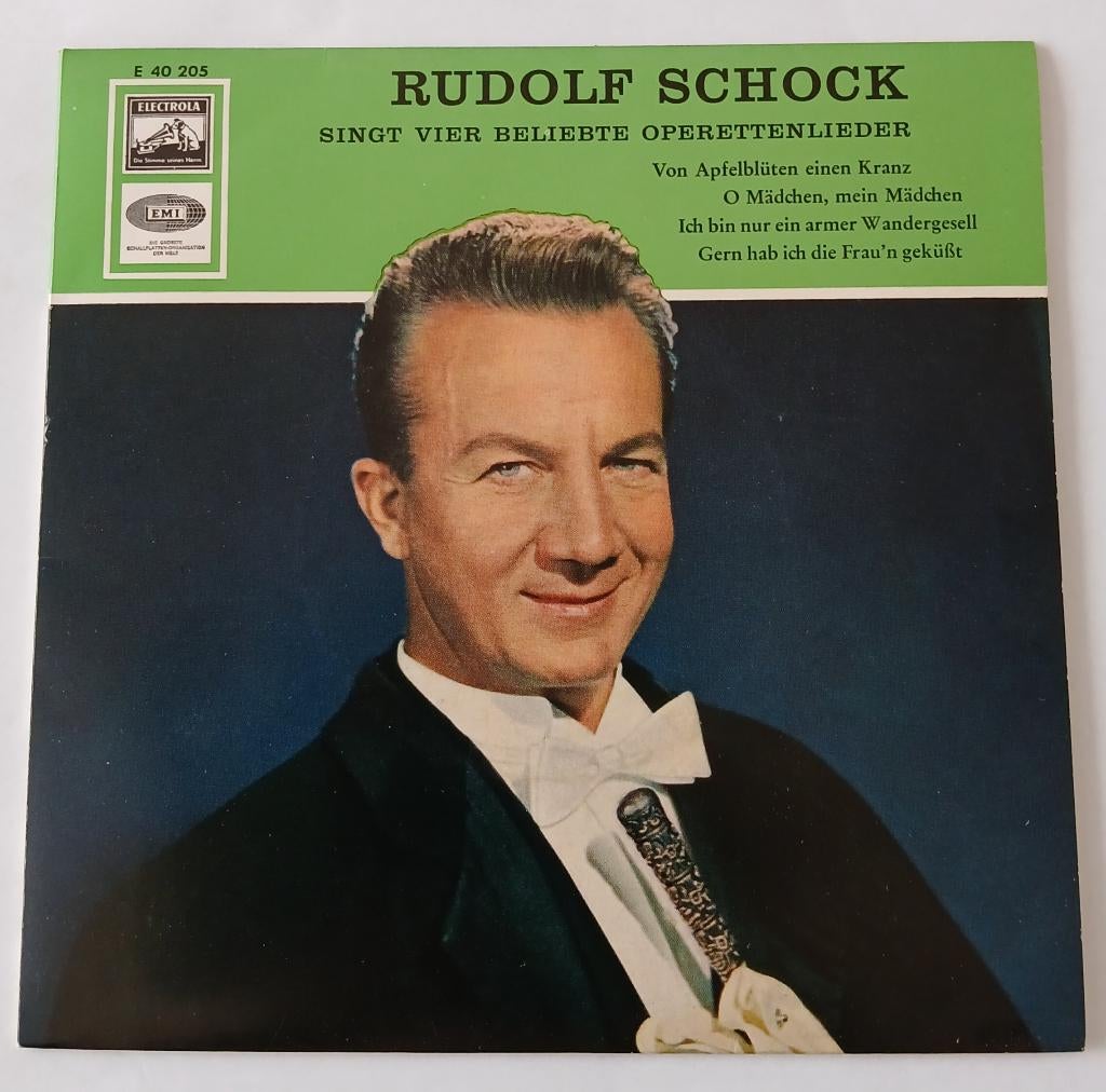 Rudolf Schock - Von apfelblüten einen kranz, Ophalen of Verzenden, Gebruikt, Klassiek, EP