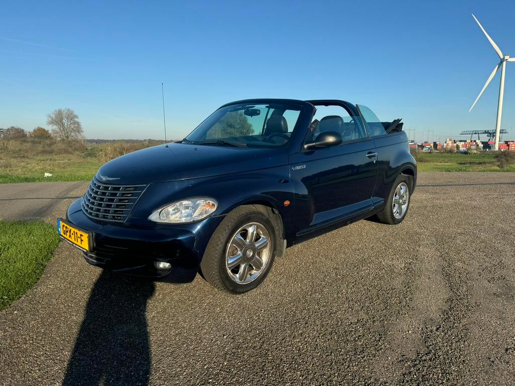 Chrysler PT Cruiser Cabrio NAVI APK TOT 30/4/2027, Auto's, Chrysler, Bedrijf, PT Cruiser, Benzine, Cabriolet, Handgeschakeld, Geïmporteerd