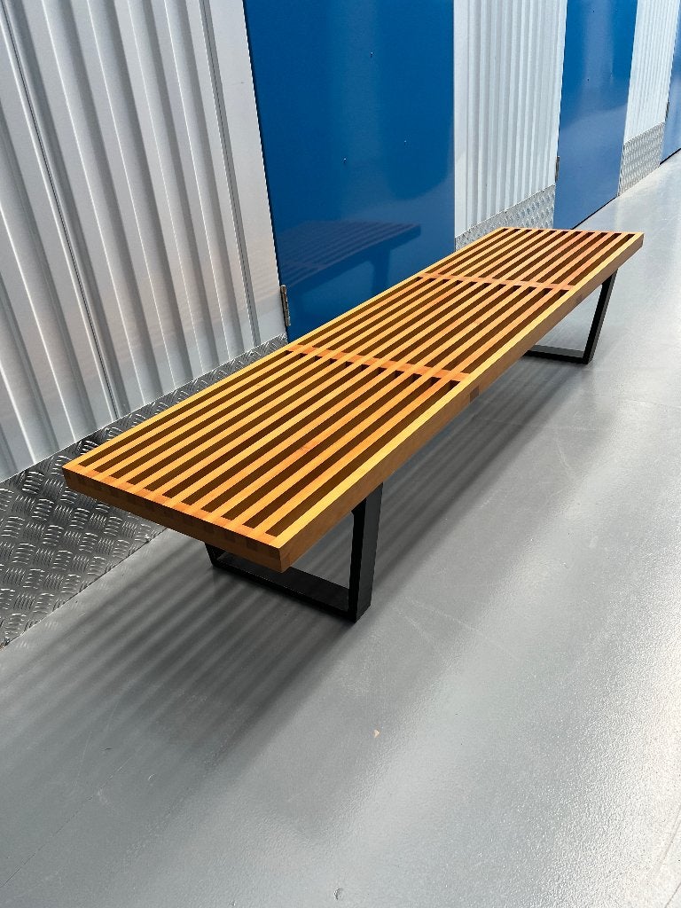 Salontafel / lattenbank Alivar 776 (George Nelson Bench), Ophalen, Minder dan 50 cm, Gebruikt, 150 tot 200 cm