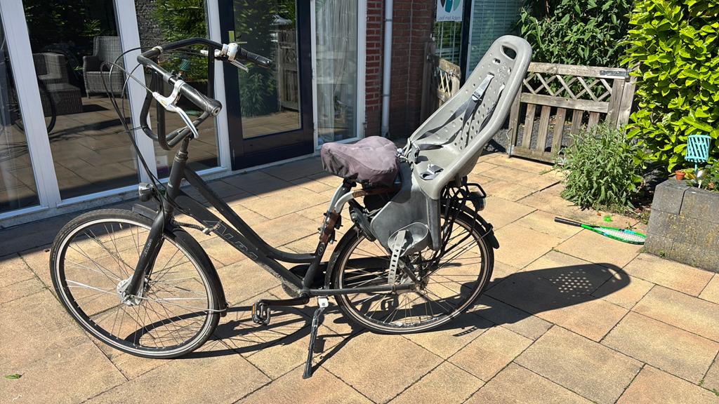 Alba dames fiets, 2 zitjes, Gebruikt, Versnellingen, Ophalen