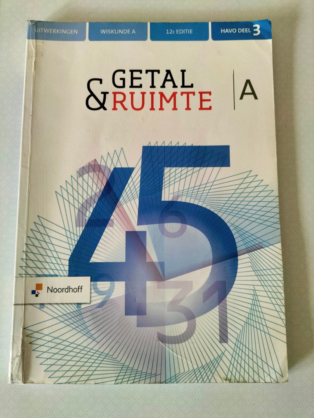 Wiskunde A havo deel 3 uitwerkingen, HAVO, Zo goed als nieuw, Noordhoff Uitgevers, Wiskunde A