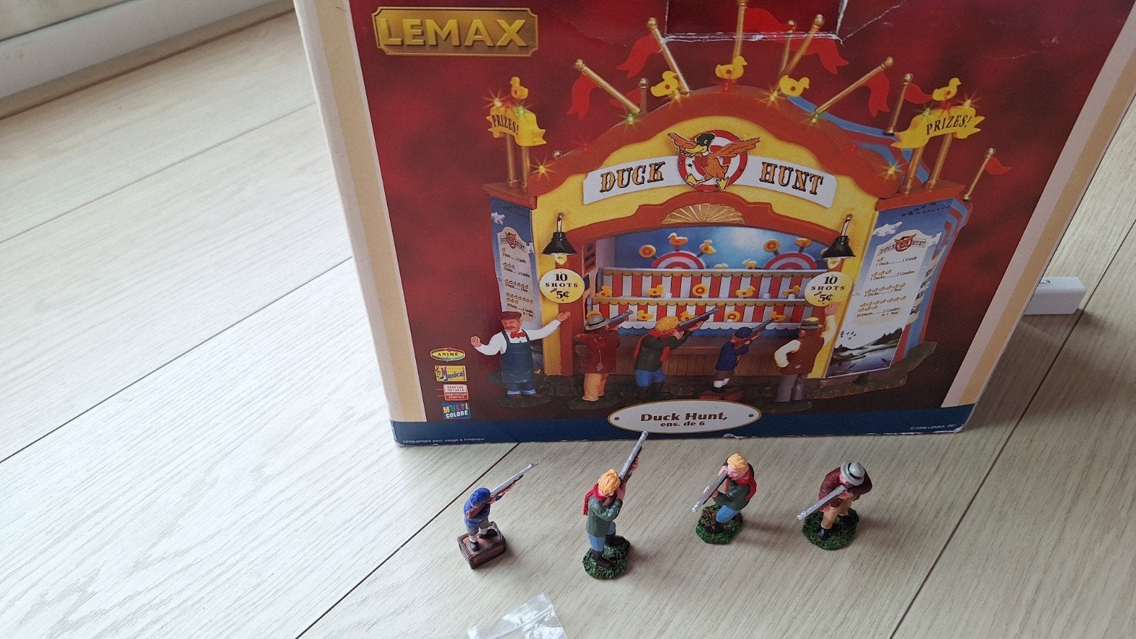 Lemax duck hunt kerst, Ophalen of Verzenden, Gebruikt