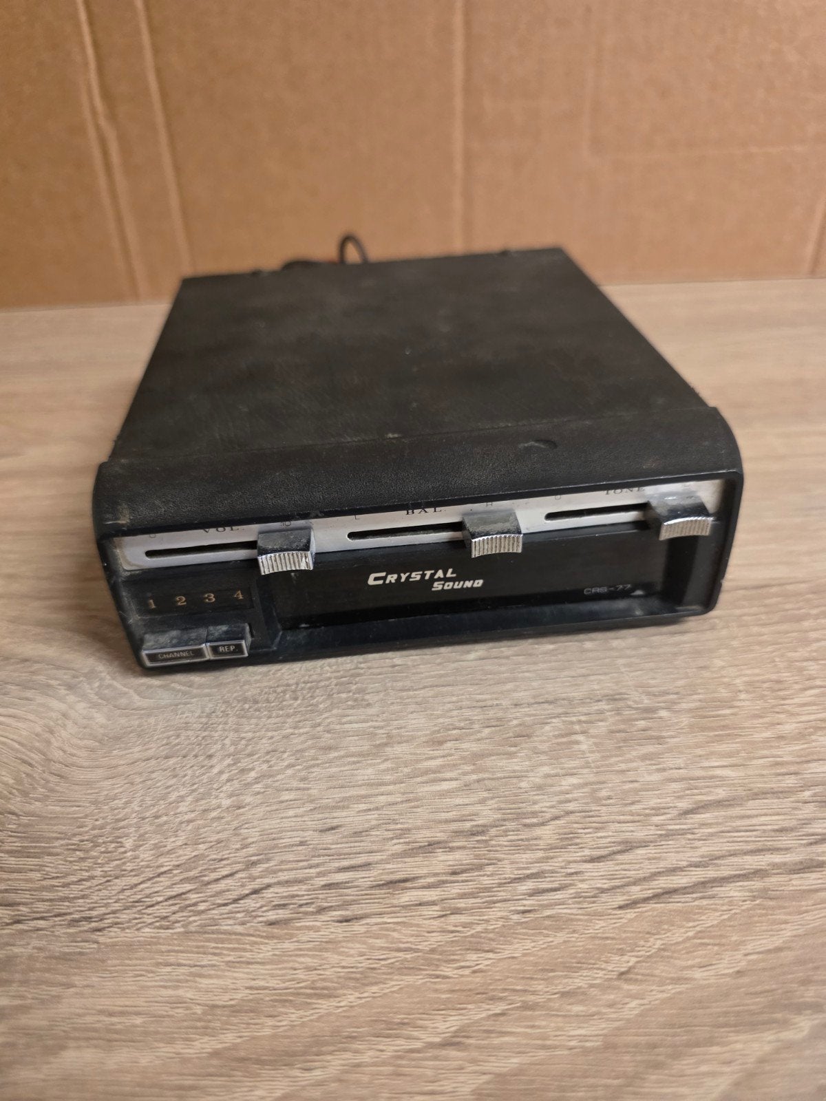 Crystal Sound 8-track-speler - Werking onbekend, Audio, Tv en Foto, Ophalen of Verzenden, Defecte bandrecorder