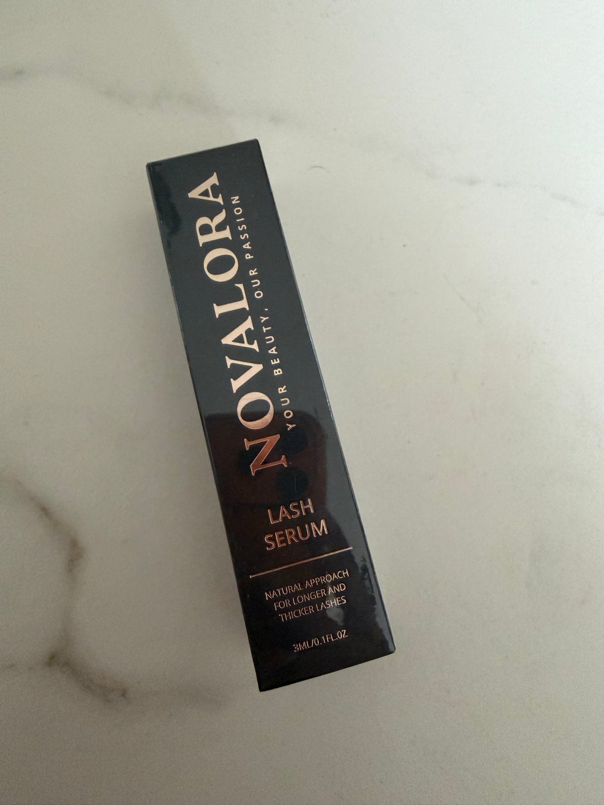 Novalora Lash Serum - Voor langere en dikkere wimpers, Ogen, Zwart, Nieuw, Ophalen of Verzenden