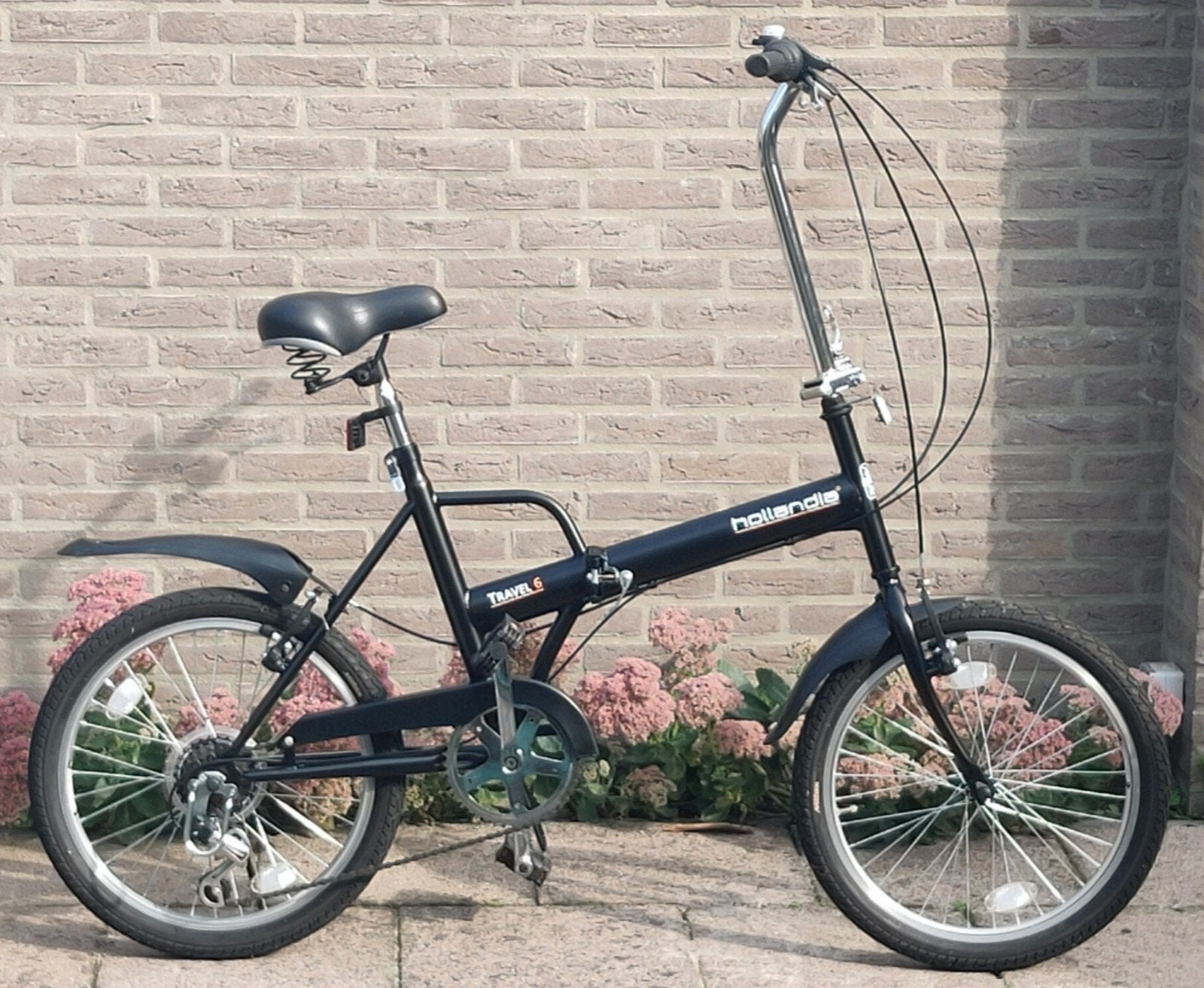vouwfiets(en) Hollandia Travel6, Ophalen, Velgrem, Versnellingen, Zo goed als nieuw