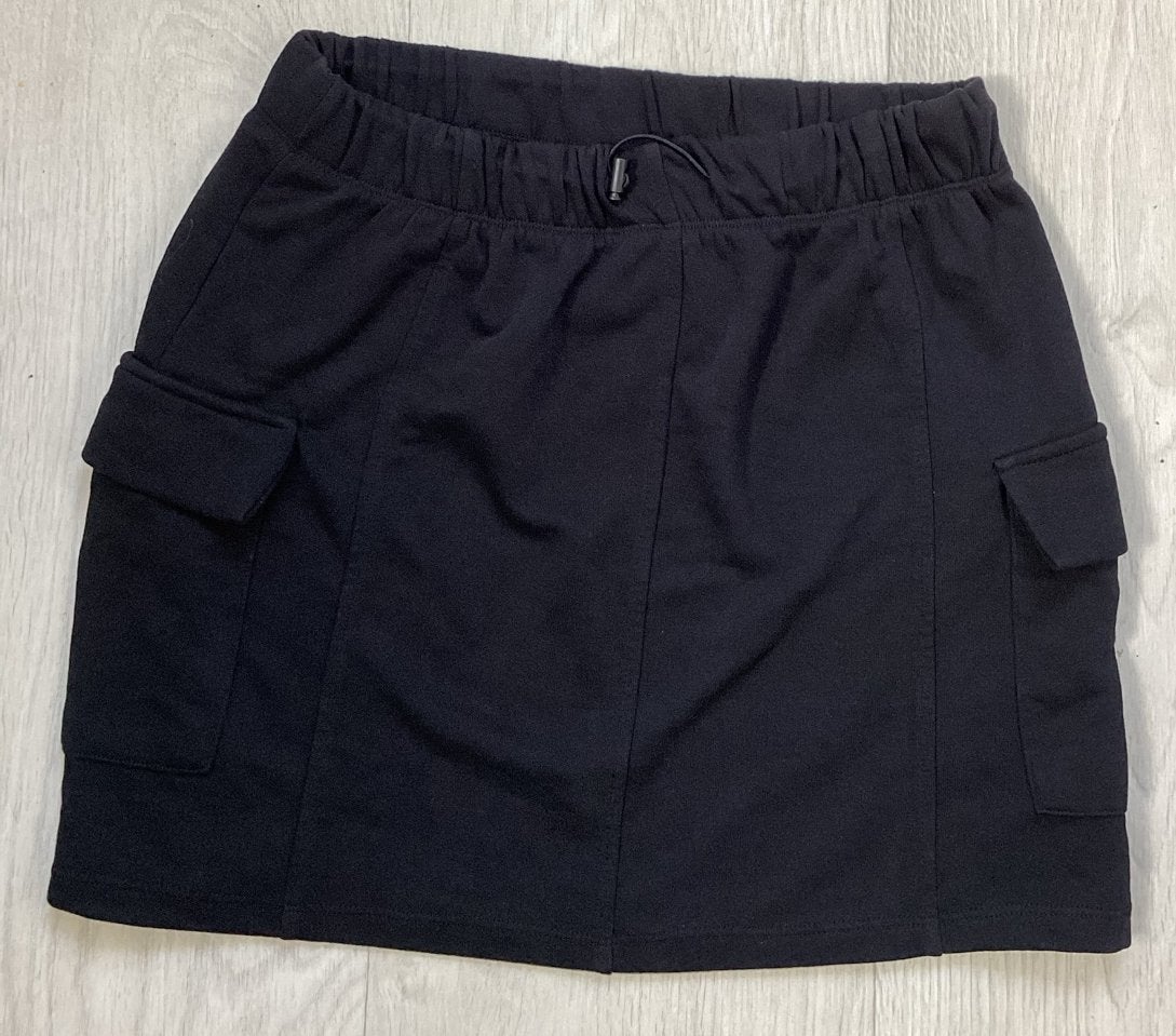 Zwart kort rokje maat M met elastische tailleband, Maat 38/40 (M), Zwart, Ophalen of Verzenden, Zo goed als nieuw