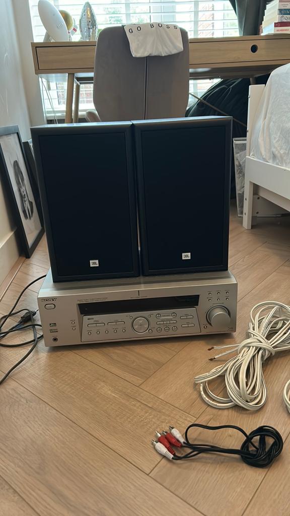 Sony versterker en JBL speakers, Ophalen, Gebruikt, Sony