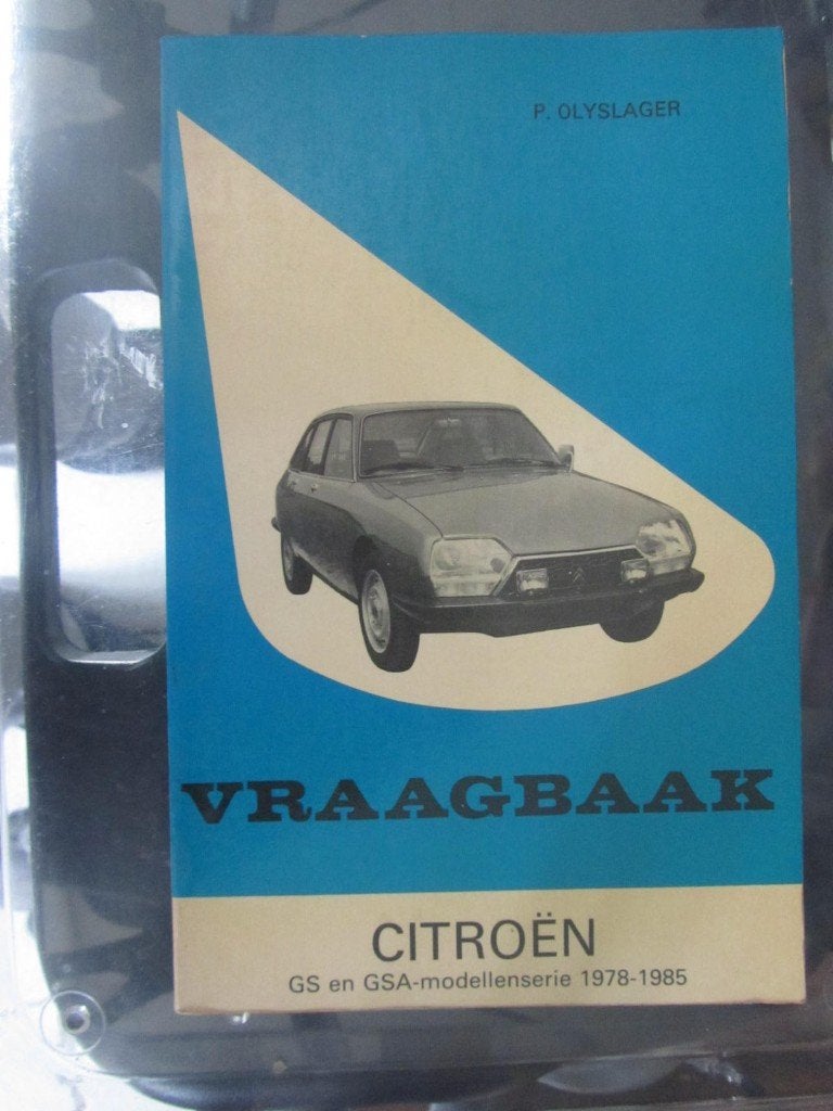 vraagbaak  Citroën  GS - GSA  1978 / 1985, Ophalen of Verzenden