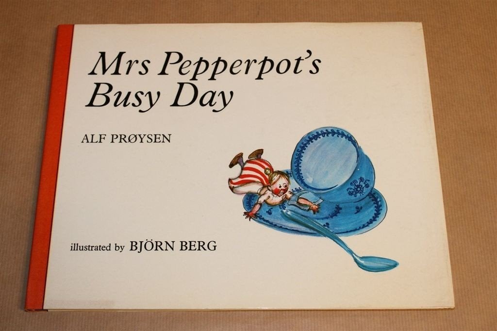 Vrouwtje Theelepels Drukkedag [1968] — Vintage Prentenboek, Ophalen of Verzenden, Gelezen