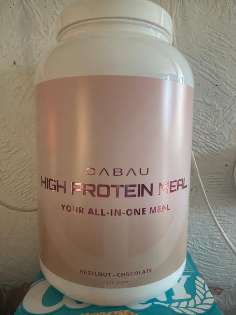 Cabau High Protein Meal - Hazelnoot Chocolade (1000g), Ophalen of Verzenden, Nieuw, Poeder of Drank