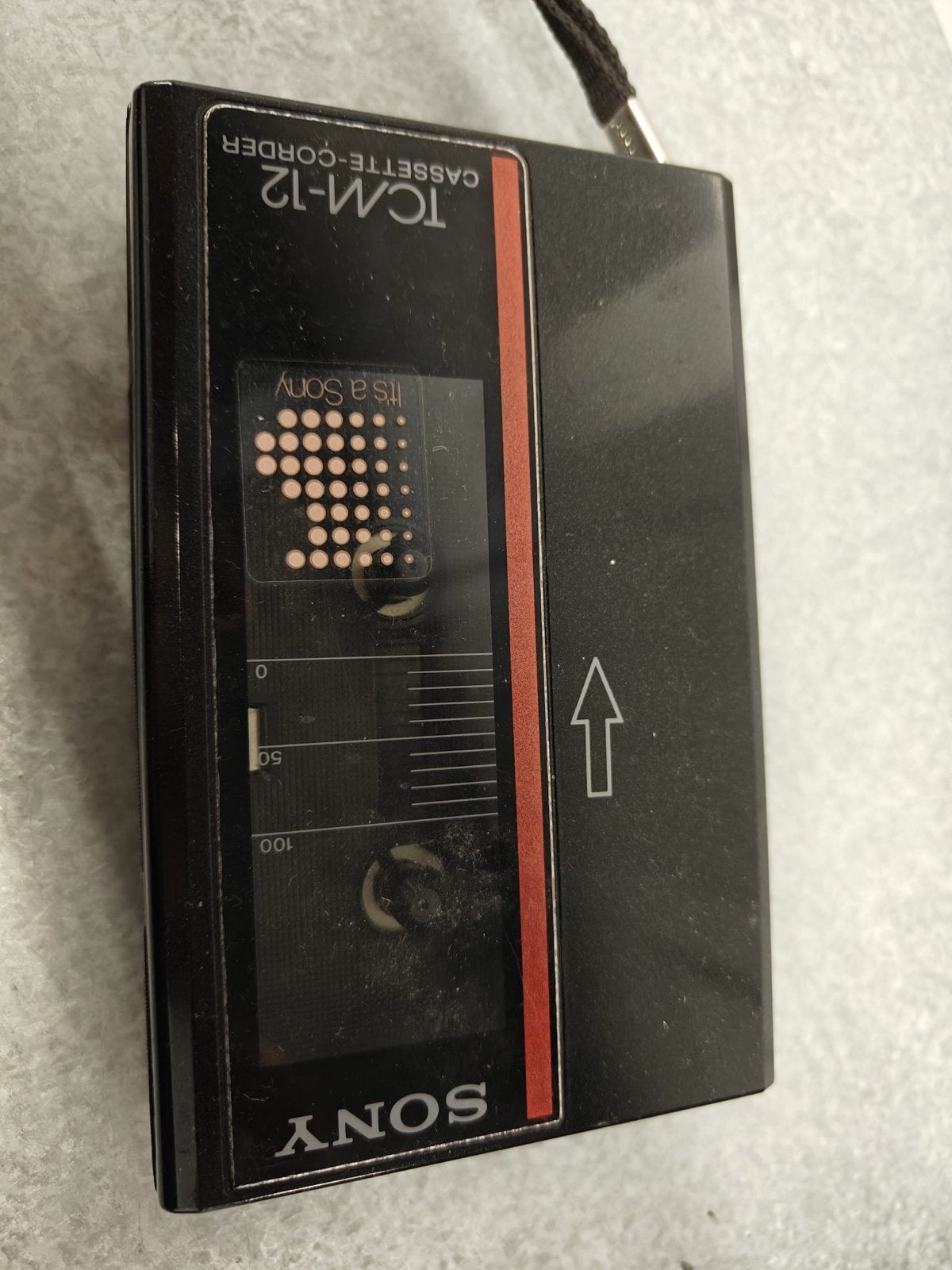 Sony TCM-12 Cassette-Corder - Vintage Casetterecorder, Ophalen, Overige typen