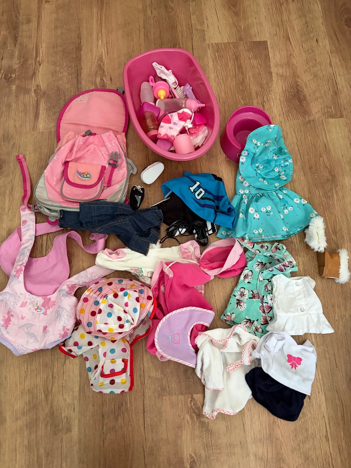 poppenkleding en accessoires baby born, Kinderen en Baby's, Ophalen of Verzenden, Zo goed als nieuw, Overige typen