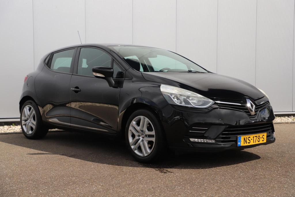 Renault Clio 0.9 TCe Zen Navigatie Airco Cruise Control Blue, Voorwielaandrijving, 898 cc, Stof, Gebruikt