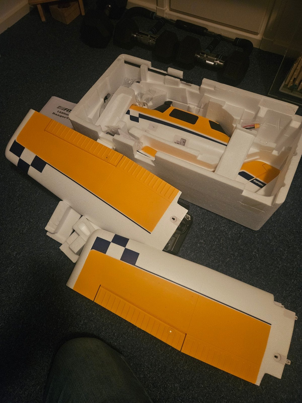 Ranger 1220mm fms rc, Hobby en Vrije tijd, Modelbouw | Radiografisch | Vliegtuigen, Ophalen of Verzenden, Zo goed als nieuw