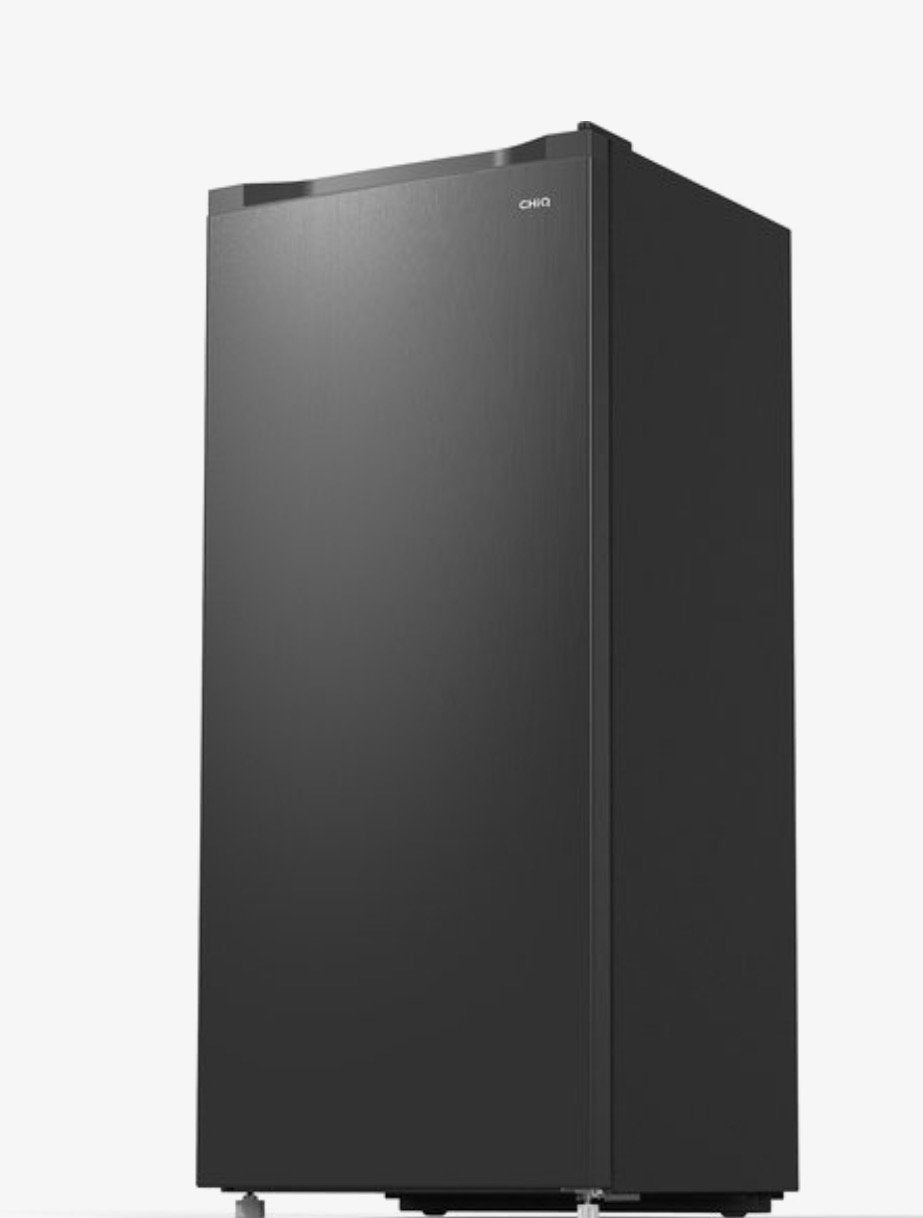 CHiQ Vrieskast FSD160D49 - Zwart - 160 cm hoog, Vrieskast, Minder dan 60 cm, Zo goed als nieuw, Vrijstaand