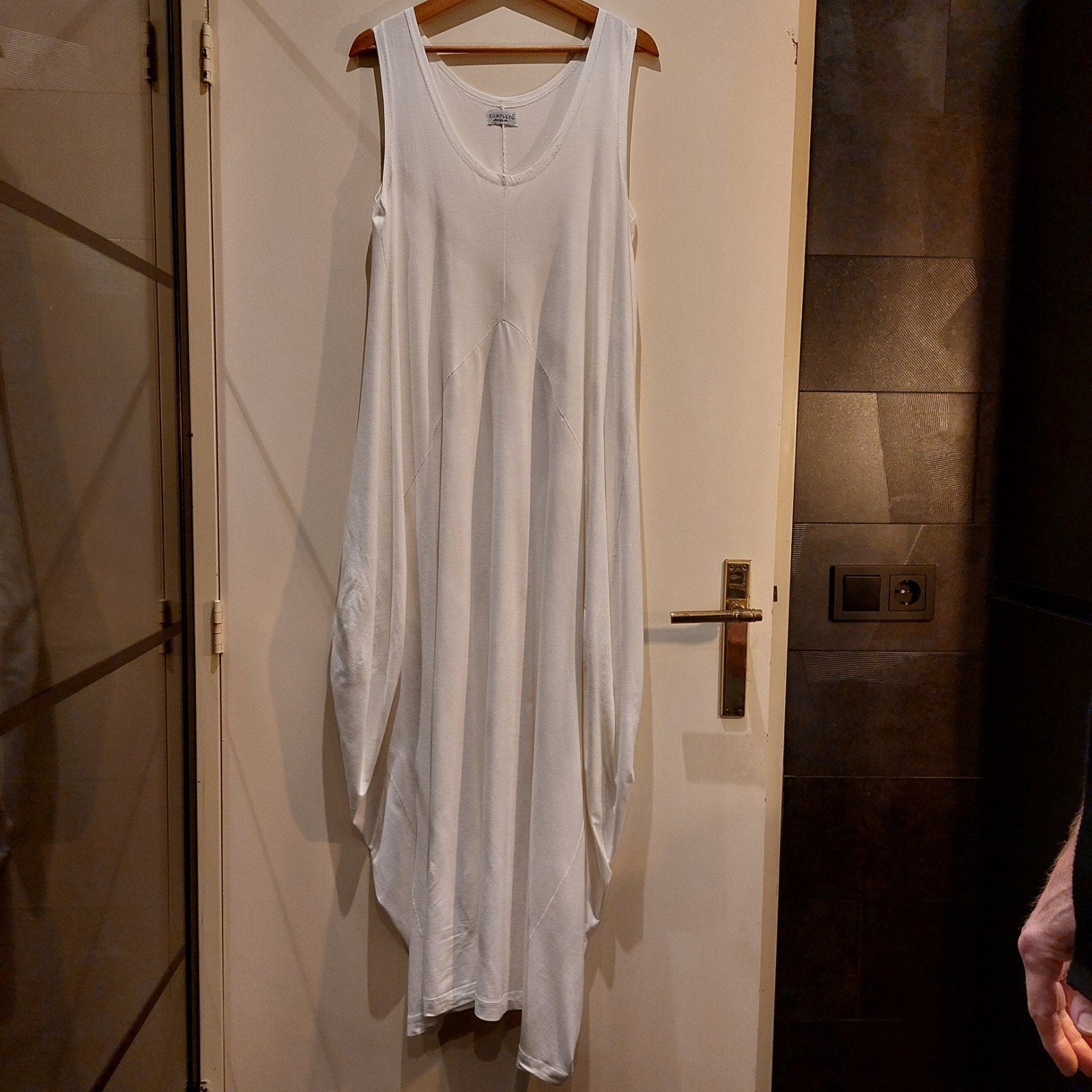 Jurk/Tuniek van het merk Completo. Maat 44/46., Kleding | Dames, Completo, Verzenden, Zo goed als nieuw, Wit
