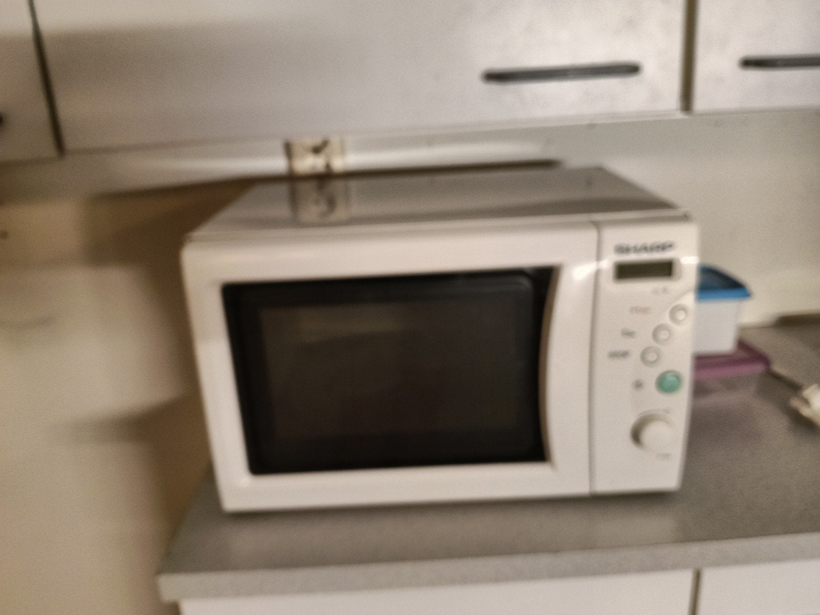 Sharp magnetron, wit, gebruikt, Witgoed en Apparatuur, Magnetrons, Ophalen, Gebruikt, Magnetron, 45 tot 60 cm