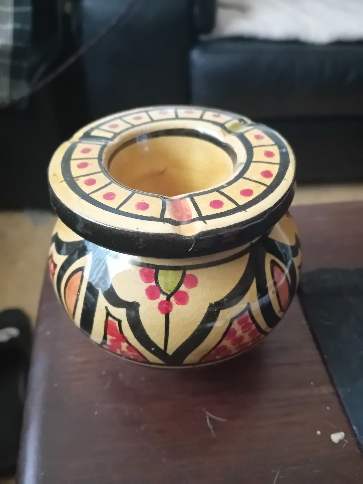 Decoratieve Marokkaanse asbak/potje, Ophalen of Verzenden