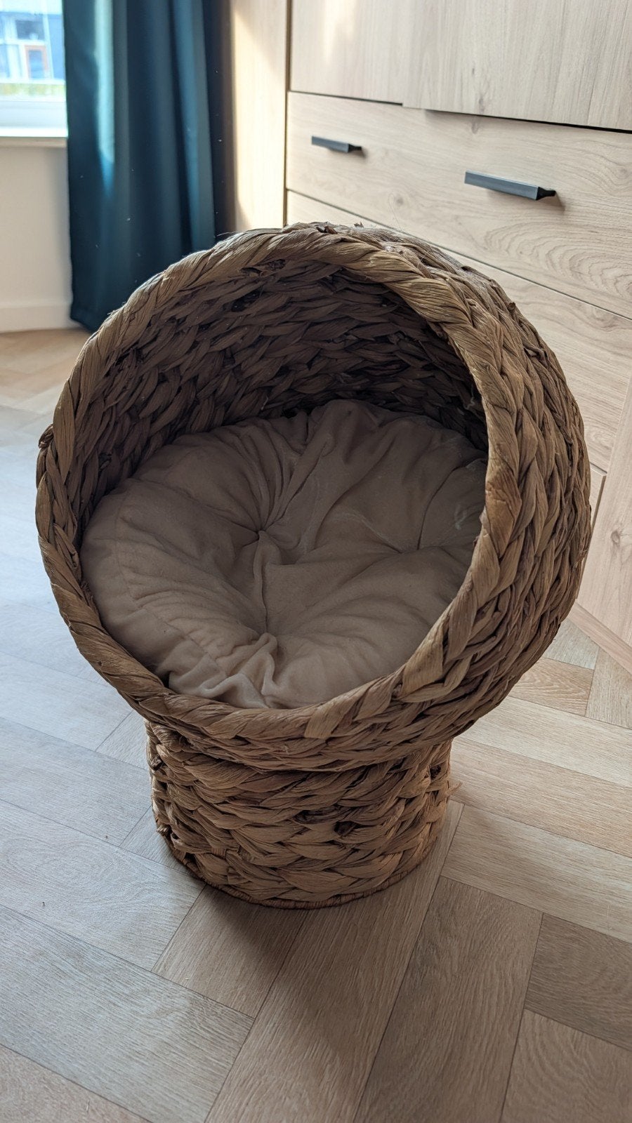 katten mand,  rotan mand, Ophalen, Nieuw, Riet