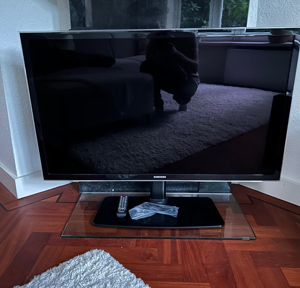 Samsung flatscreen TV (46 inch), Ophalen, Gebruikt, LCD, 100 Hz