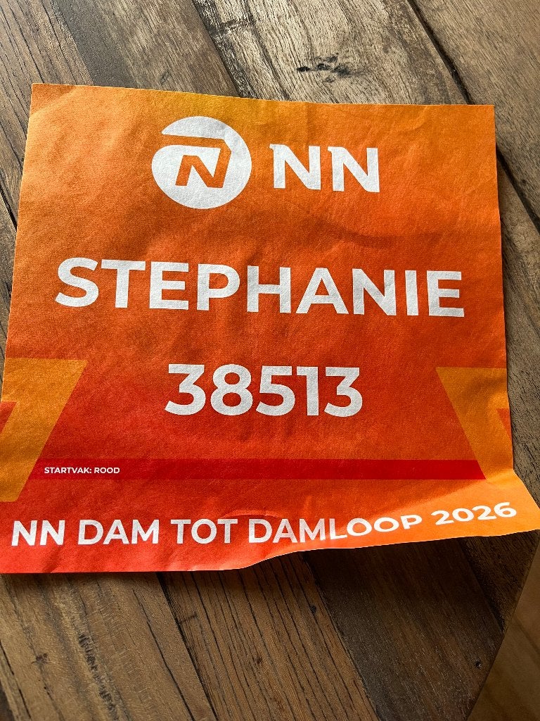 Dam tot damloop ticket 2026, Eén persoon